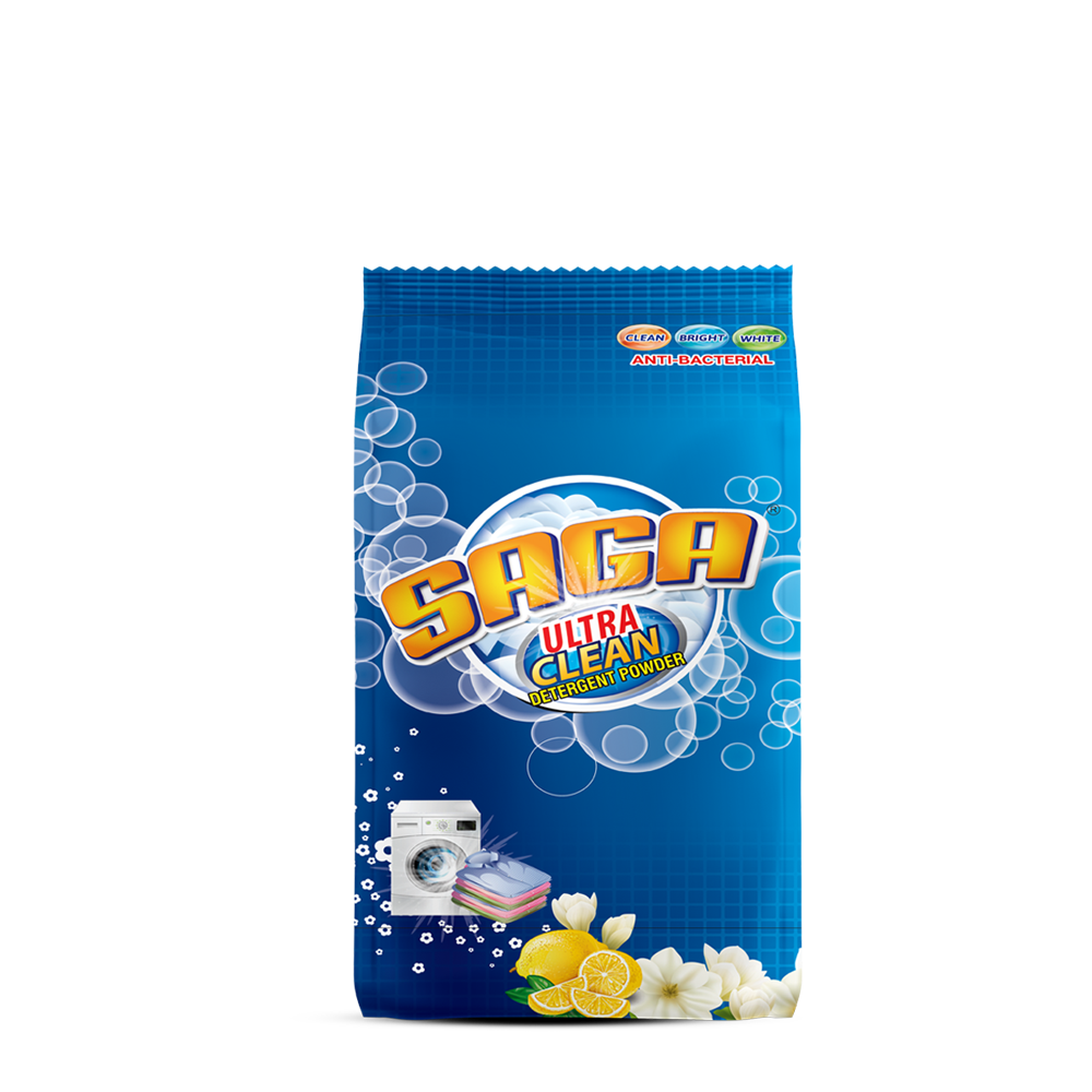 SAGA ULTRA CLEAN DETERGENT POWDER 200GRM