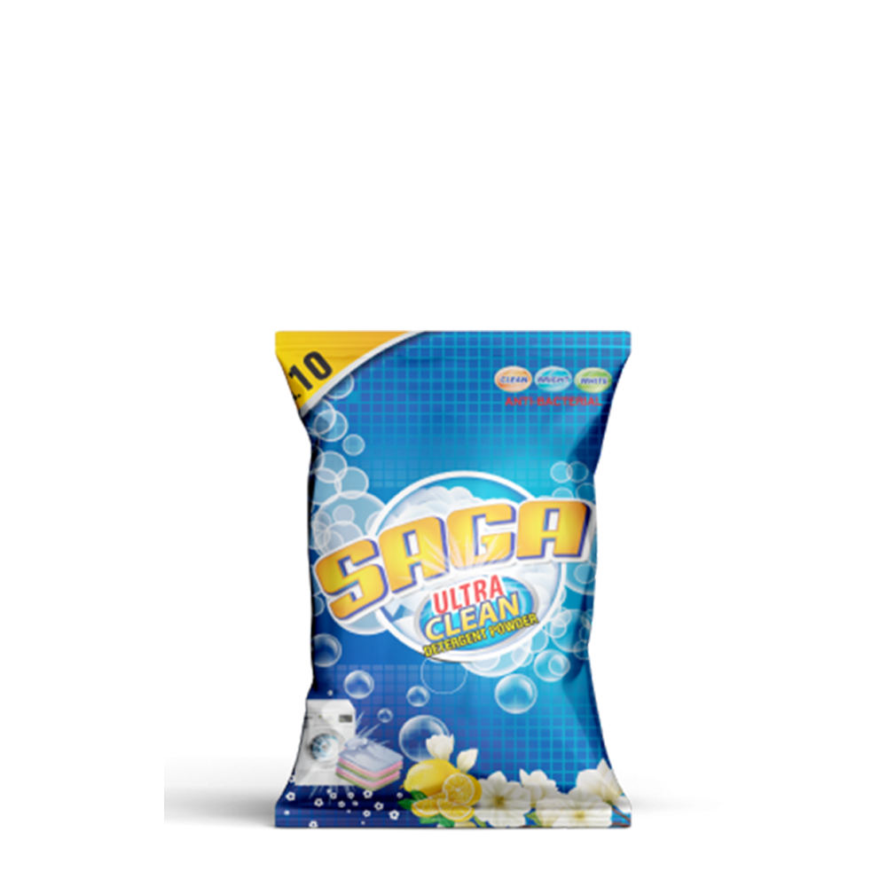 SAGA ULTRA CLEAN DETERGENT POWDER Pack